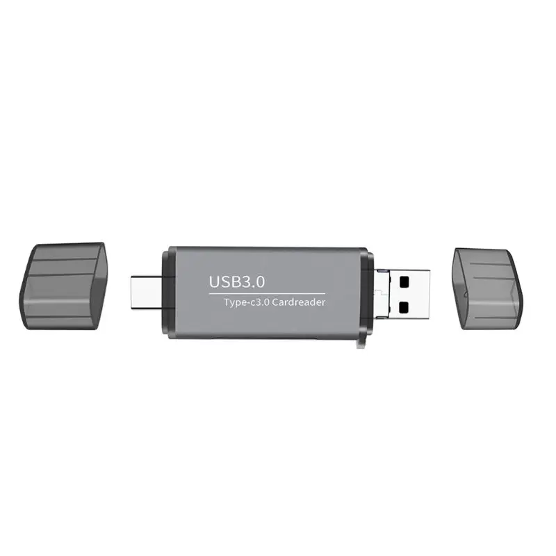 Type C и micro USB 3,0 высокоскоростной 3 в 1 OTG кард-ридер для SDXC, SD, MMC, Micro SD, Micro SDHC карта