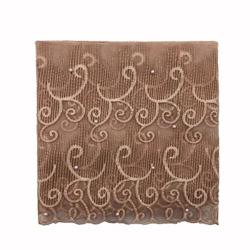 

1PCS NEW women scarves Fashion shawl lace sides wave with pearls viscose solid plain scarf muslim head Scarf/Hijab fast ship