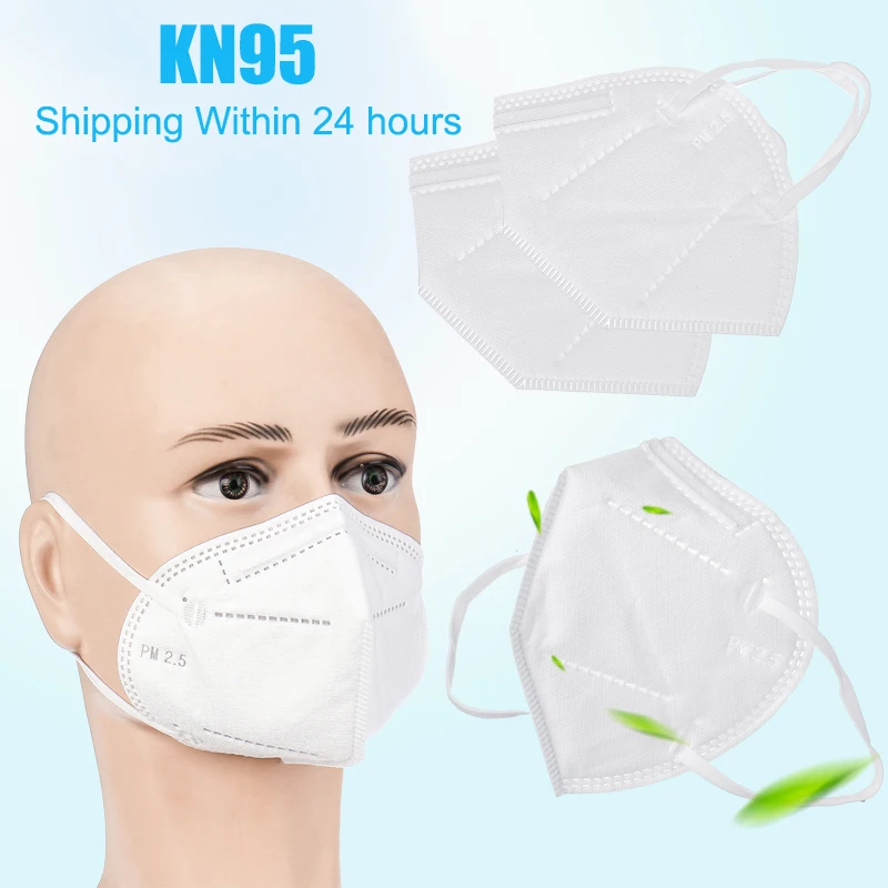 

Non Woven Profession Protective Face Masks 5-Ply Earloop Hygiene Safety Mouth Dust Masks Dustproof Anti-Haze Fog PM2.5 KN95 N95