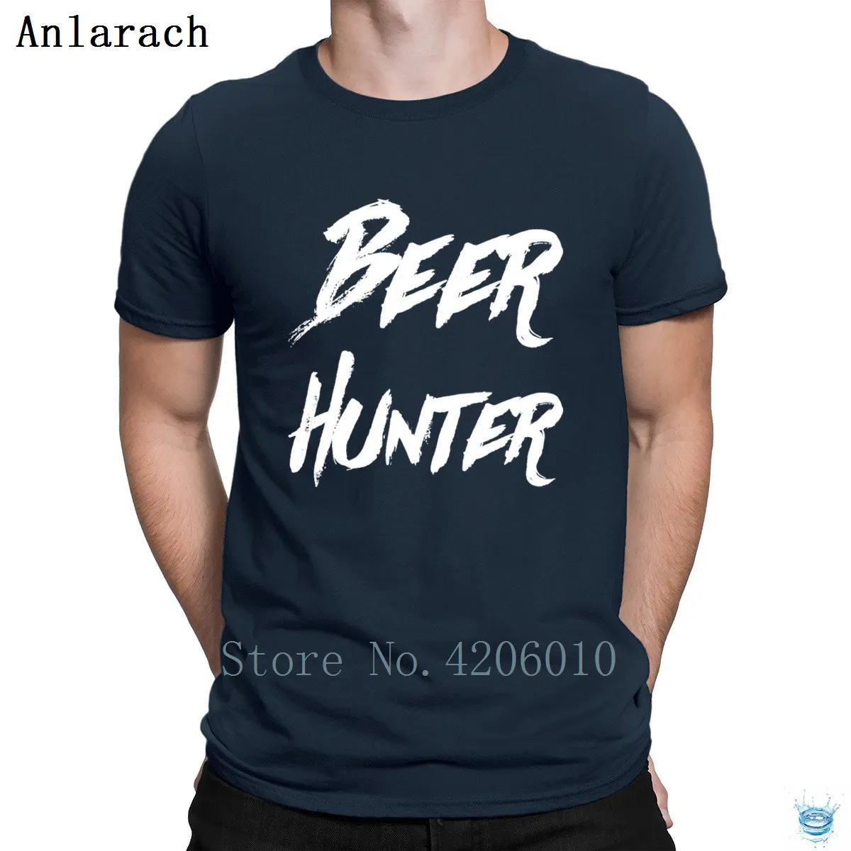 Футболки с надписью «Beer Hunter», хлопковые топы в стиле хип-хоп, лучшая футболка для мужчин, Знаменитые Картины, Отличная футболка, Летний стиль