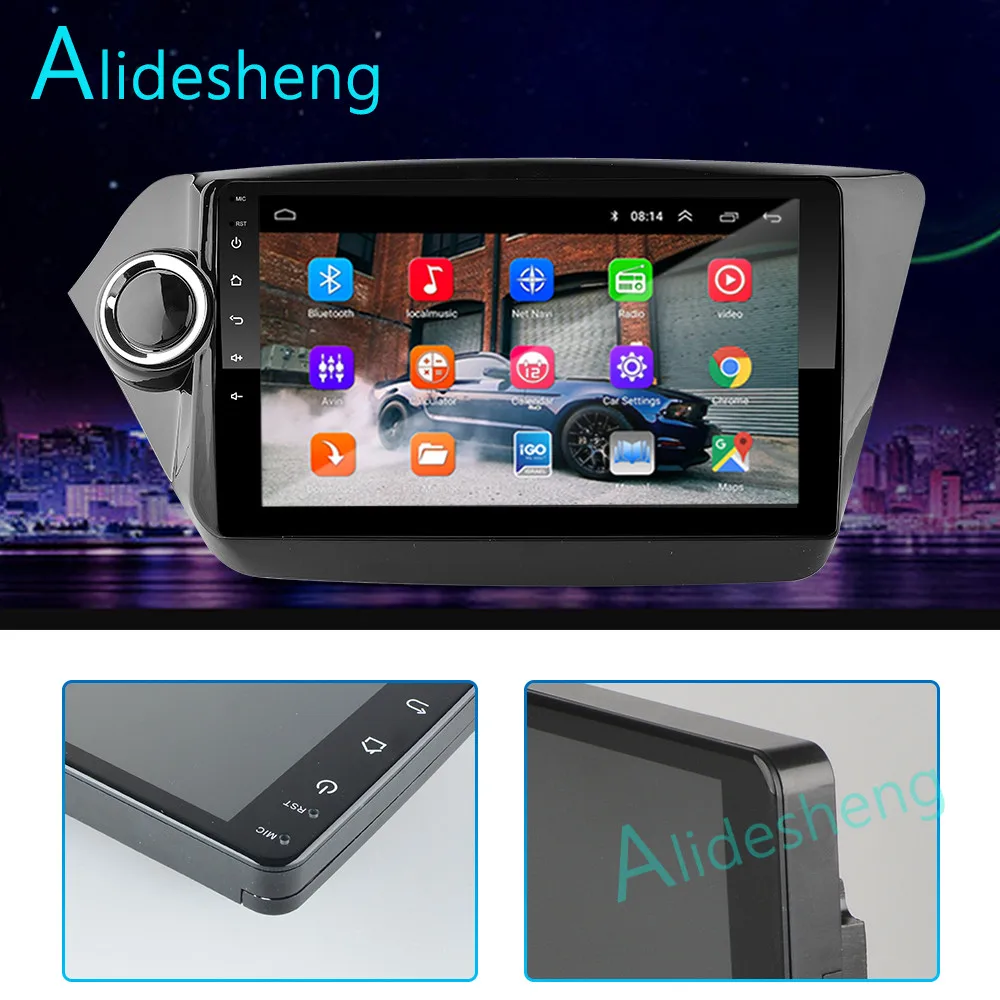 Автомобильный мультимедийный плеер BT Android радио сенсорный экран для Kia RIO 3 4 K2 2010