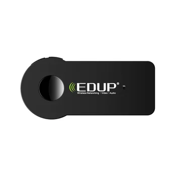 

EDUP Music Bluetooth Receiver For Car 3.5mm Aux Plug Bluetooth4.1 Version Mic With Male-to-Male Audio Connector USB Charger Port