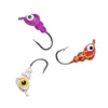 6Pcs/Set 0.5~1.8g Winter Ice Fishing Lure Ants Shaped Colored Artificial Soft Bait Jig Head Small Ice Fishing Hook For Lure Worm ► Photo 3/6