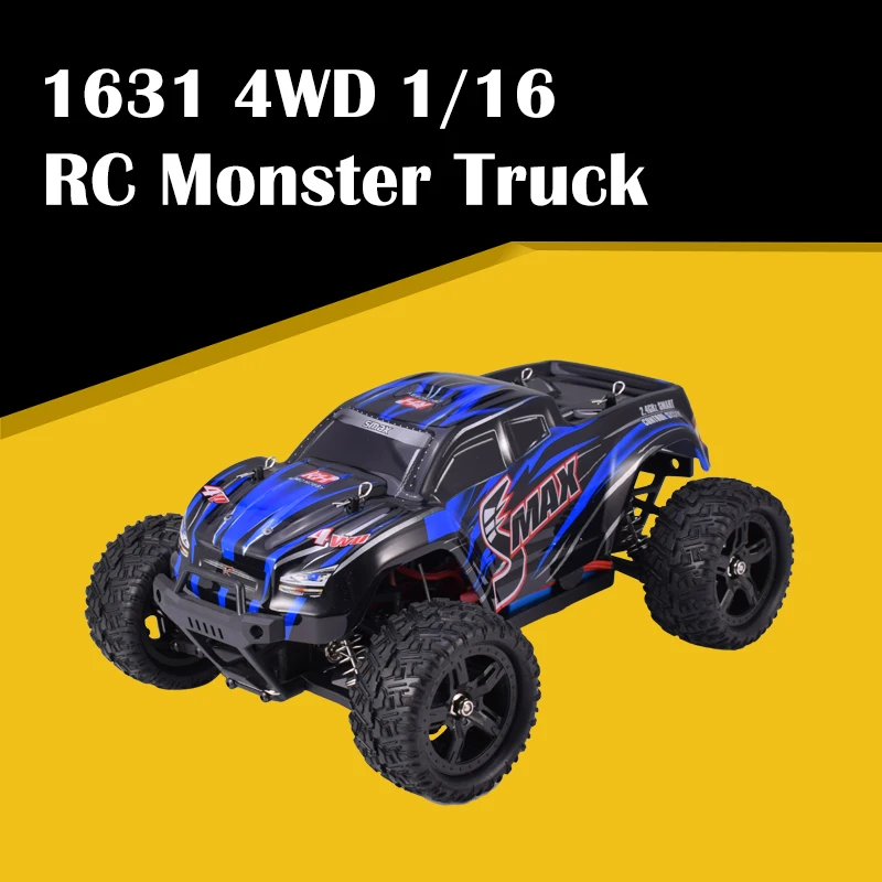 REMO 1631 1/16 2,4G 4WD 35 км/ч высокая скорость матовый внедорожник Monster Truck SMAX RC автомобиль электрический пульт дистанционного управления Автомобили красный ЕС
