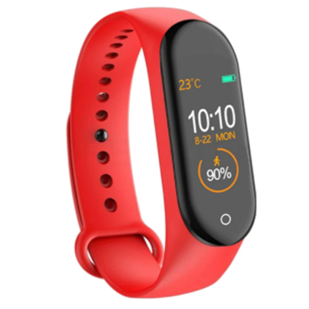 M4 Smart Wristband Band Bracelet Bluetooth Watch Heart Rate Fitness Sleep Monitor Waterproof Smart Bracelet for Men Women M4 Smart Wristband Band Bracelet Bluetooth Watch Heart Rate Fitness Sleep Monitor Waterproof Smart Bracelet for Men Women