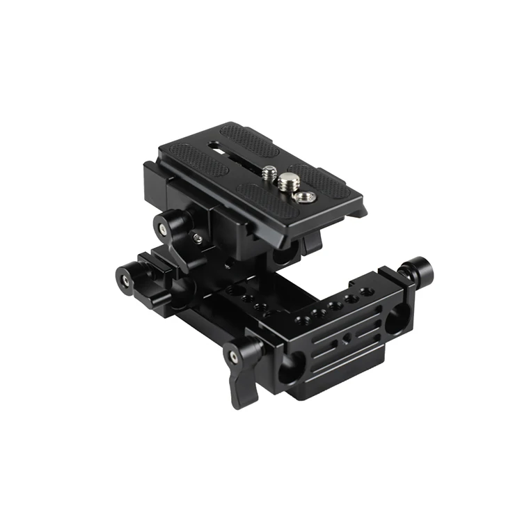 Cammate Manfrotto Quick Release Plate адаптер с двойным 15 мм стержневым зажимом для DSLR камеры C2249