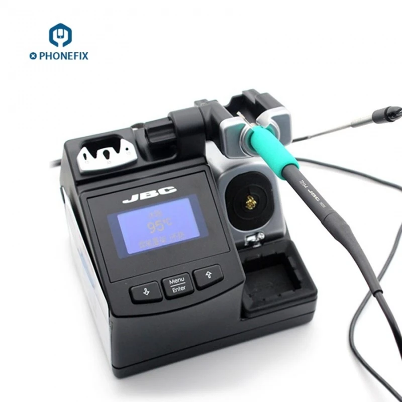 PHONEFIX Original JBC CD-2SHE Precision Soldering Station with T210-A Handle for Motherboard Solder