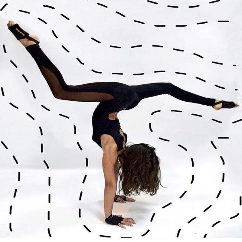 

Profession Women's Onesie Yoga Gauze Lace Joint Ballet Dance One-piece Air Onesie One-piece