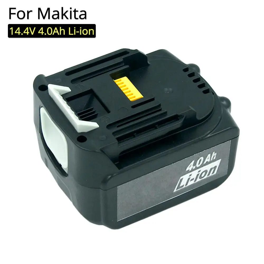 

BL1440 BL1415 BL1430 Power Tools Rechargeable Battery 4000mAh Lithium for Makita 14.4V Battery 194559-8 Cordless Drills BDF445