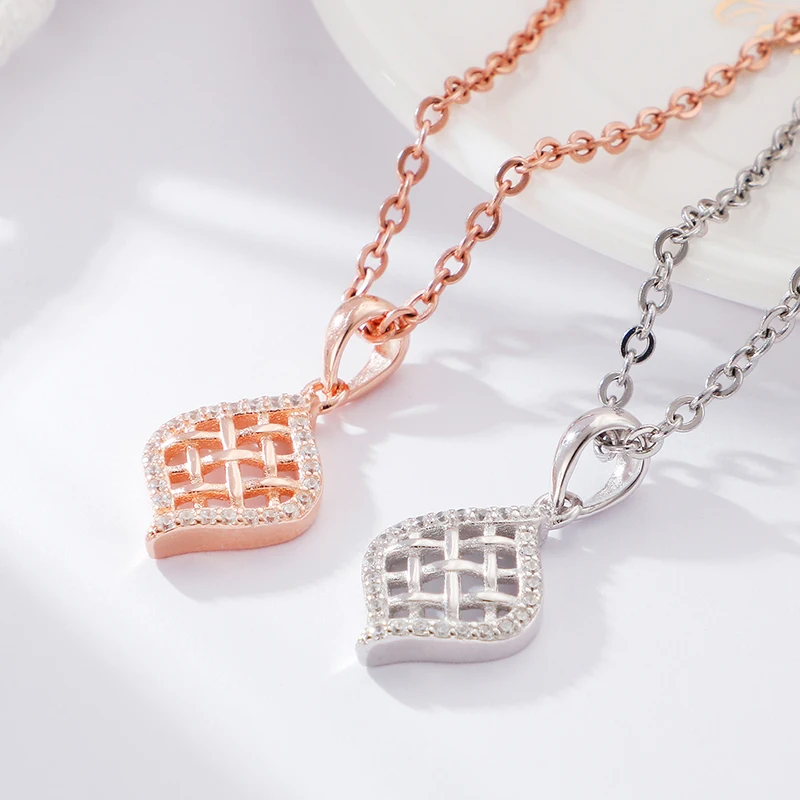 DICOTICO Wild Clavicle комплекты украшений для женщин 925 Серебро кулон ожерелья и серьги Свадебные украшения