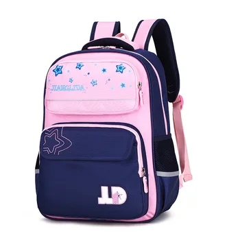 

Orthopedic Children School Bags for Girls Boys Backpack Child Primary School Waterproof Nylon Print Big Bookbags 6-12 Years