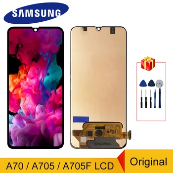 

A70 LCD Original For Samsung Galaxy A70 2019 A705F LCD Screen Touch Digitizer Display Replacement For Samsung A705FN/DS Screen