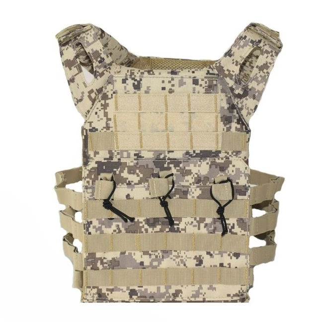 Camouflage Tactical Multicam Vest Army Combat Body Armor Plate Carrier Vest Airsoft Paintball Gear