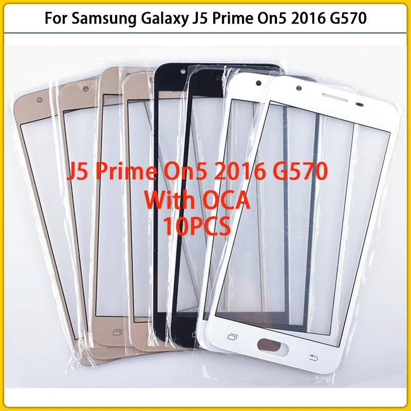 10 шт. Новый 5 0 &quotдля Samsung Galaxy J5 Prime On5 2016 G570 G570F сенсорный экран ЖК-дисплей внешнее