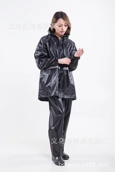 

Woman Adult Rain Coat Thickening Camping Waterproof Poncho Womens Rain Jacket Rainwear Regenjas Dames Women Rain Coat L