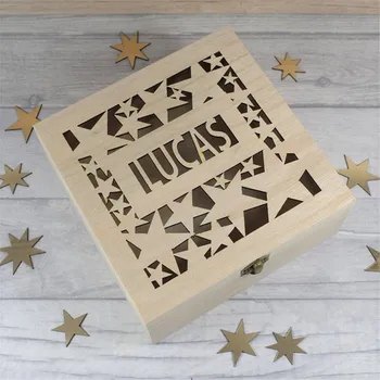 

Personalised Wooden Keepsake Box, Personalized Rustic Wedding Card Box, Storage Boxes, Keepsake Boxes
