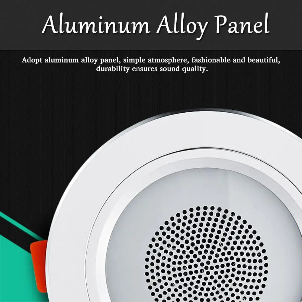 Remote Control Led Ceiling Round Downlight Bluetooth 4.0 Music App Smart Light Fixtures For Home Baseus Kitchen Indoor Lighting