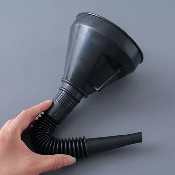 

A Plastic Funnel With Strainer Spout For Oil Water Fuel Petrol Diesel Gasoline HighQuality Auto Filling Equipment Accessories