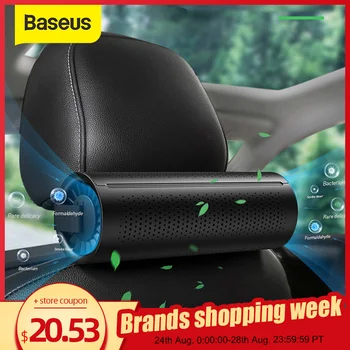 

Baseus Car Air Purifier Ionizer Negative Ion Air Freshe Activated Carbon Crystal Purifying Auto Air Cleaner Freshener
