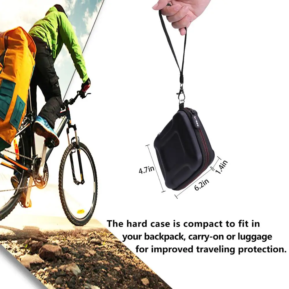 LTGEM Waterproof EVA Hard Case for Samsung T7 Touch Portable SSD-500GB-USB 3.2 (MU-PC500S/WW)