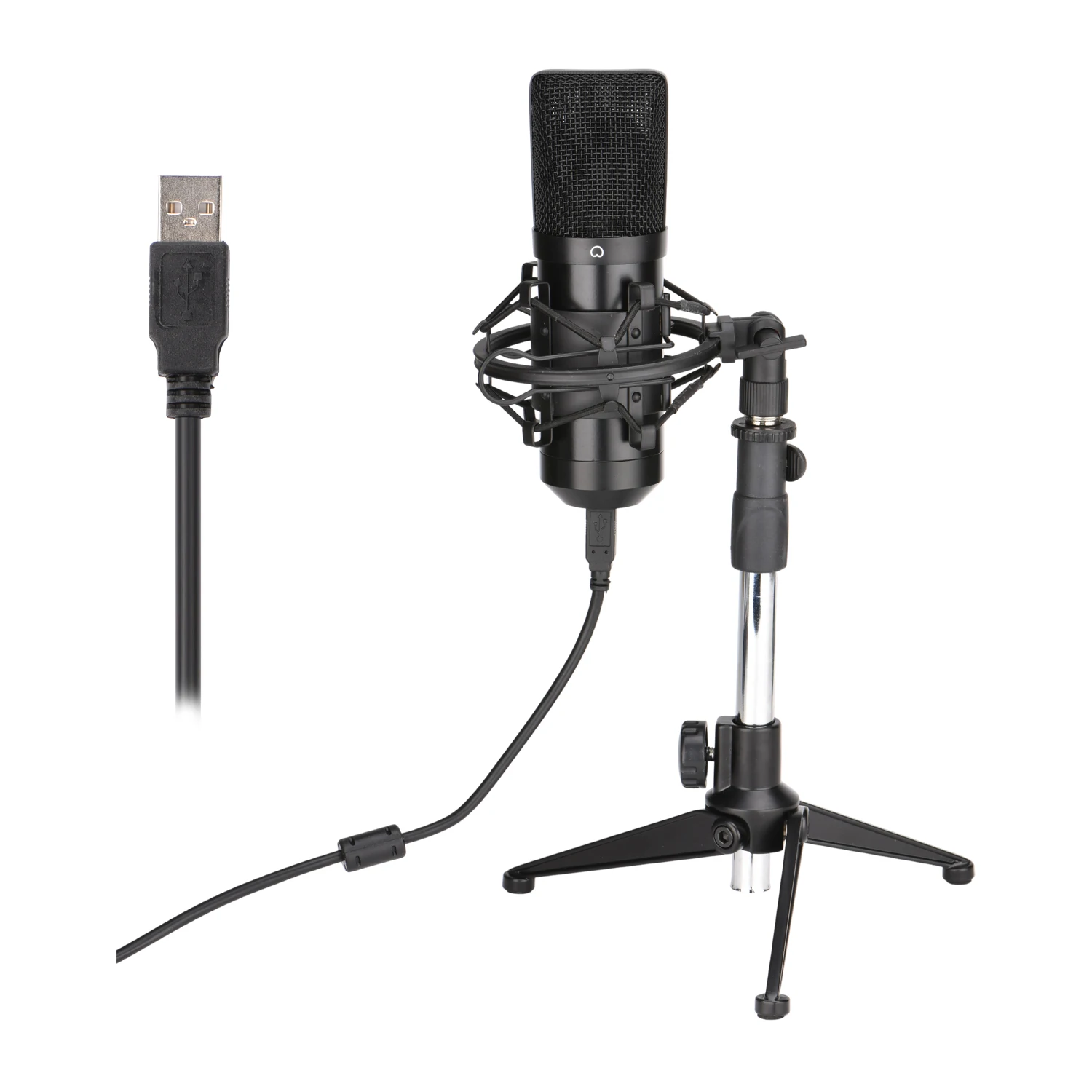 FREEBOSS FB W02 профессиональный проводной конденсаторный микрофон для записи USB