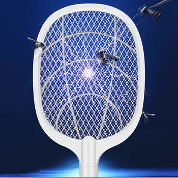 

Rechargeable USB Electric Mosquito Swatter Insect Fly Portable Handheld Household DEC889