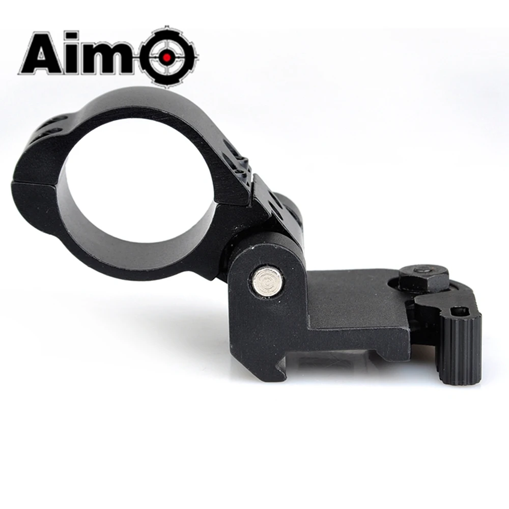 Aim-O оптический прибор для страйкбола рейка крепление флип в сторону QD 30 мм черные тактические прицелы Крепления подходят 20 мм рельсы AO1716 охотничья оптика