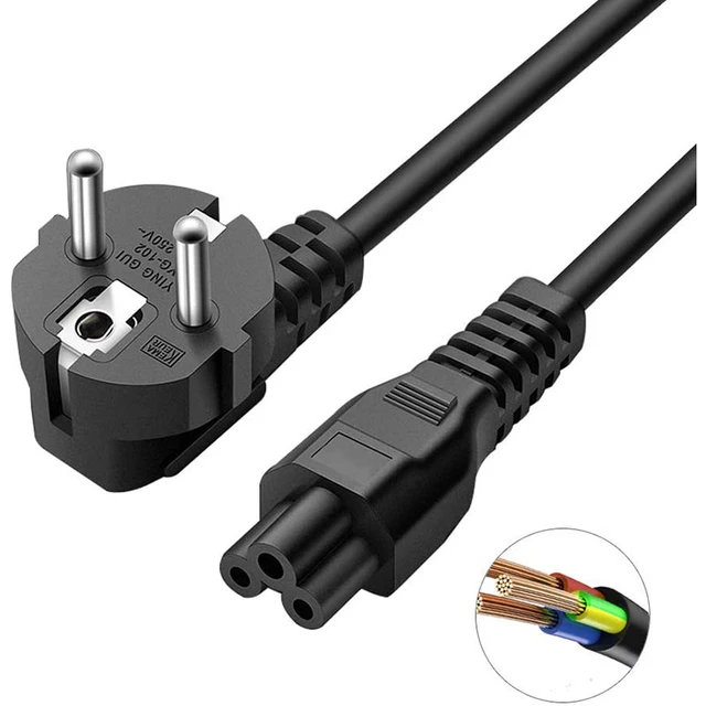 Cordon universel Cable Alimentation chargeur Secteur PC ordinateur