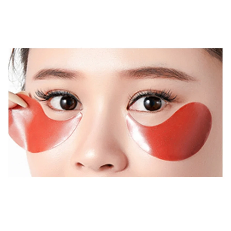 Для лица с экстрактом красного женьшеня маска для глаз для устранения темных кругов осветлить против мимических морщин, избавление от веснушек, средства по уходу за глазами