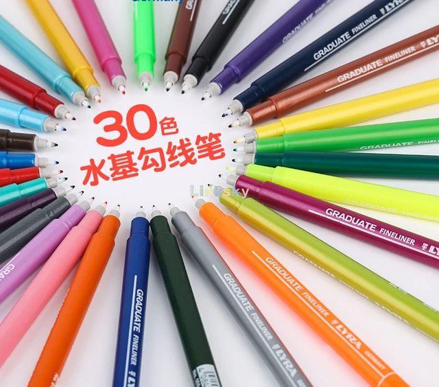 Lyra Graduate Fineliner Markers