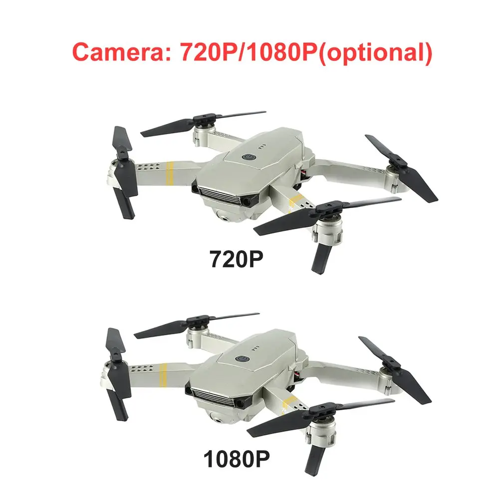 2,4 Ghz wifi FPV складной Радиоуправляемый Дрон с 720 P/1080 P HD камерой, удерживающий высоту, Безголовый режим, радиоуправляемая модель самолета RTF