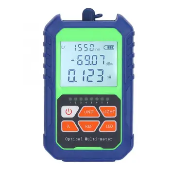 

High Precision Mini Optical Power Meter Multi-Function Network Cable Tester Tool with LED Light