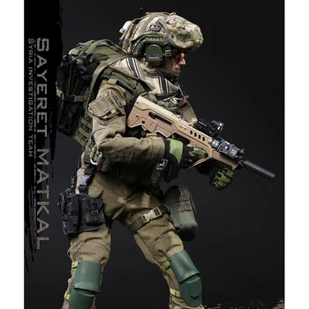 

1/6 Military Special Forces Soldiers figure Israel Wild Boy Special Forces Solider full set male man action figure model toy