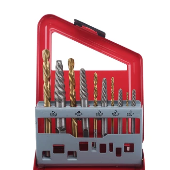 

Damaged Bolt Remover Screw Extractor Drill Bit Guide Broken Bolt Stud Screw Remover Tool Accessories