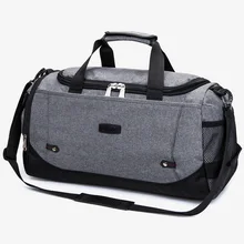 Водонепроницаемые дорожные сумки Женская Мужская спортивная сумка большой ручной органайзер для багажа нейлоновая спортивная сумка для выходных Сумка Ночная сумка ручной клади
