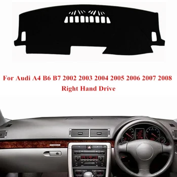 

Car Dashboard Cover Dash Mat Carpet Rug For Audi A4 B6 B7 2002 2003 2004 2005 2006 2007 2008 LHD RHD 2 Layers Sunshade Auto Cape