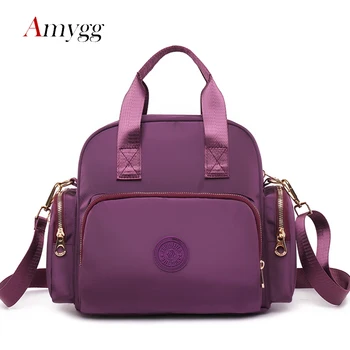 

Multifunction Handbag Design Waterproof Nylon Anti Theft Zipper Purse Ladies Hand Bags Shoulder Crossbody Bags For Women 2020