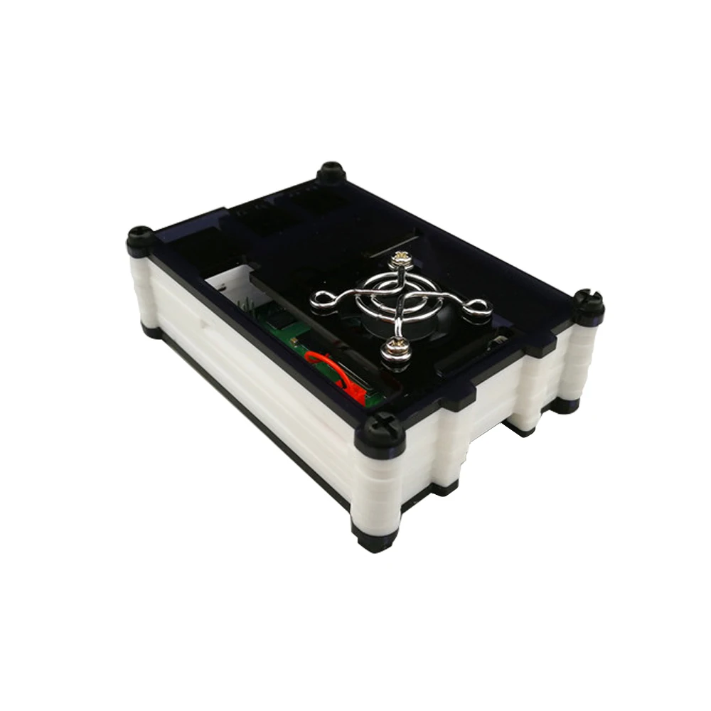 Raspberry Pi 4 Acrylic Case 9 Layer Box Transparent Enclosure Cover Multi Colorful for Raspberry Pi 4B Hot Set
