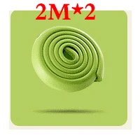 Защитные уголки для детского стола 4 м - Цвет: Green L