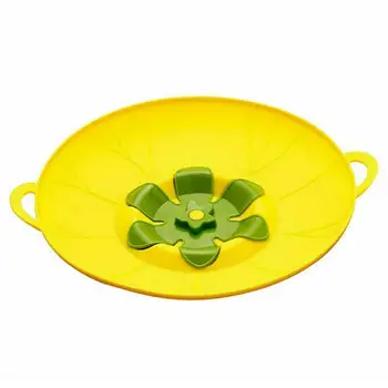 

1Pc Silicone Flower Type Anti-overflow Cover Silicone Cover Fresh-keeping Clean Accessories Rotary Gadget Kitchen Lid To Ea M1L7