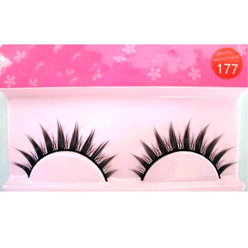 LODO Natural Long Cosplay Makeup Cross Strip False Eyelashes Black Eye Lashes 1pair -Outlet Maid Outfit Store He22c1ab3bc174c748a74c3572b6cc7284.jpg
