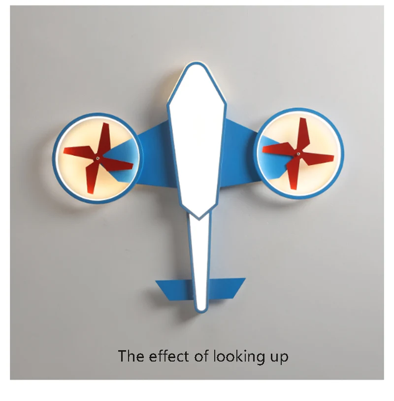 Самолет светильники Потолочный светильник номер потолочные светильники для мальчиков потолочное освещение в спальню детская