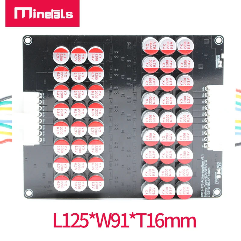 Bateria de Lítio Equilíbrio Li-ion Lto Ativo Equalizador Balanceador Placa Capacitor 48v 60v 16s 5a Lifepo4 - Image 6