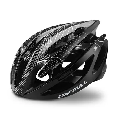 Сверхлегкие велосипедные шлемы для велосипедов, шлем для горного велосипеда, для мужчин и женщин, MTB дорожный велосипед, защищенная Защитная Кепка, Casco Ciclismo - Цвет: Черный