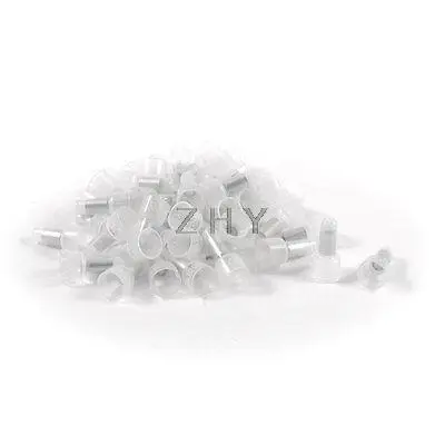 

50 Pcs 9mm x 19mm Plastic Safe Closed End Wire Connectors Caps