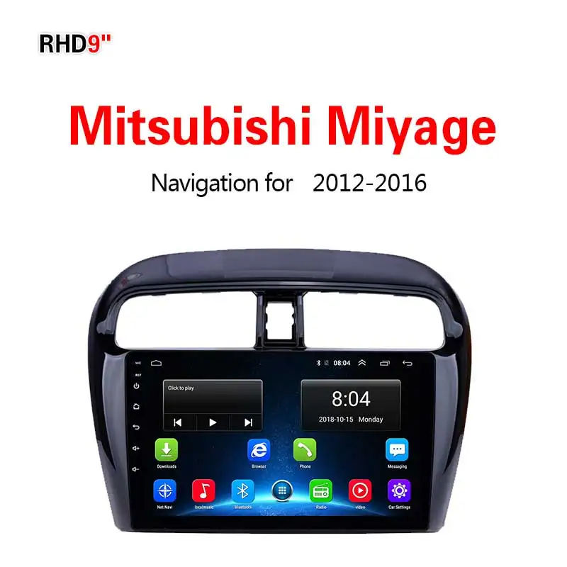4G1G16G Lionet gps навигация для автомобиля Mitsubishi Miyage 2012- 9 дюймов RM2009X - Размер экрана, дюймов: 4G1G16G