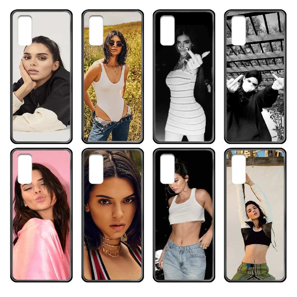 Модель gril Kendall Jenner чехол для телефона Корпус Samsung Galaxy J S 3 4 5 6 7 8 9 10 Prime Plus Lite Edge