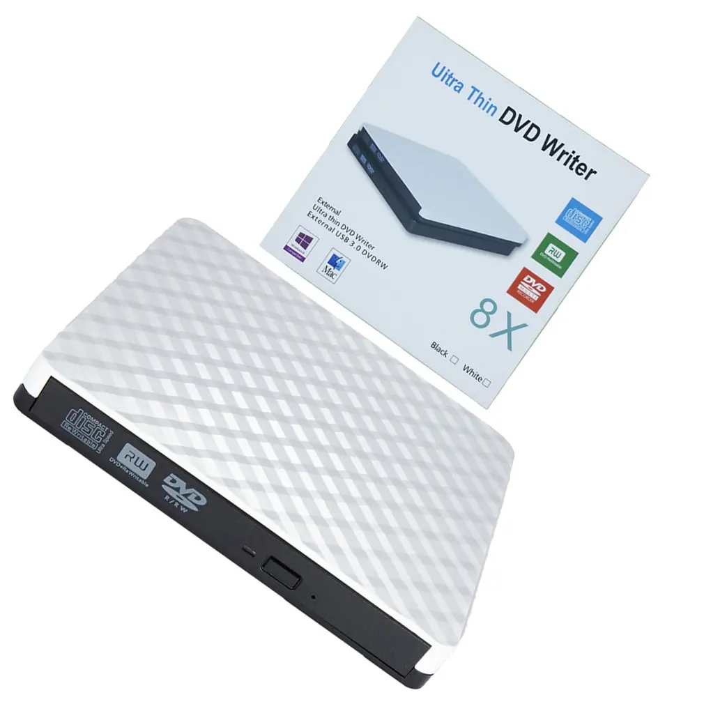 USB 3,0 высокоскоростной тонкий DVD-Brander Optische привод для ноутбука