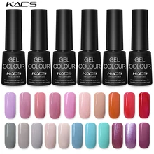 KADS 7 мл Гель-лак для ногтей верхнее Базовое покрытие Светодиодный УФ-лампа для самостоятельного дизайна ногтей Гель-лак для ногтей лаки для ногтей