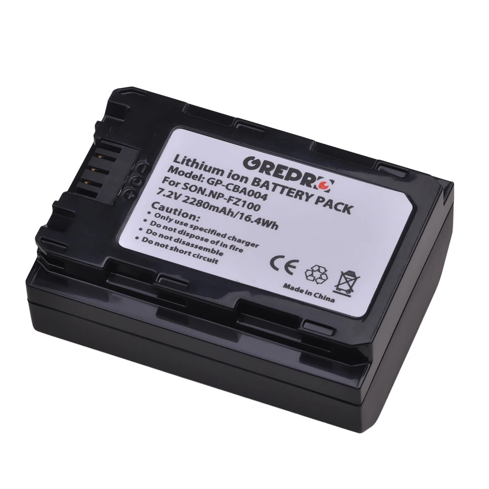 4 шт. аккумуляторные батарейки NP FZ100 и двойное зарядное устройство со